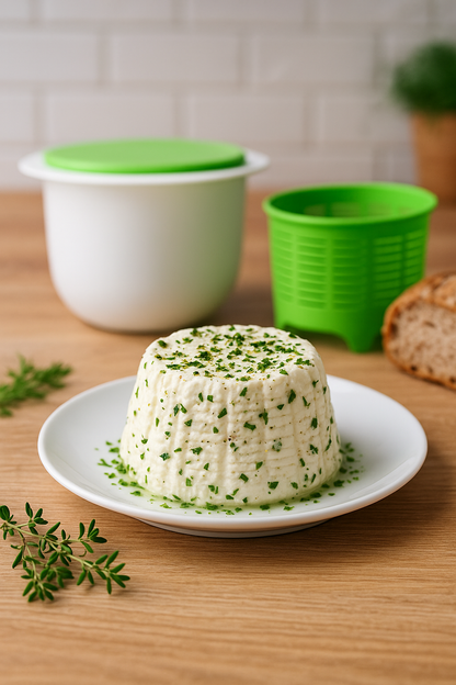 resultat fromage herbes kit fromage maison micro cheese